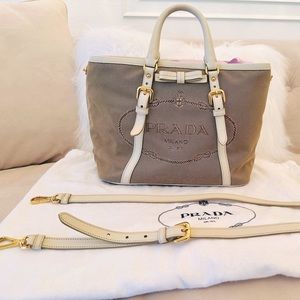 Authentic multi style Prada shoulder/hand bag Milano with great condition.